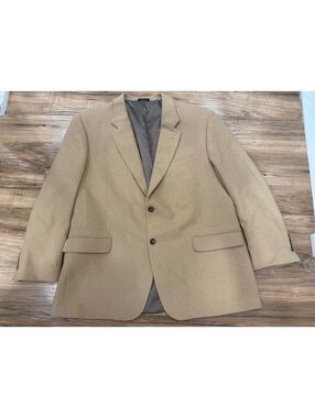 Vintage 100% Camel Hair Blazer Sport Coat Camel Men's 44R
